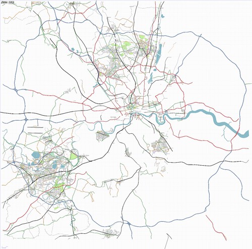Open Streetmap map of London